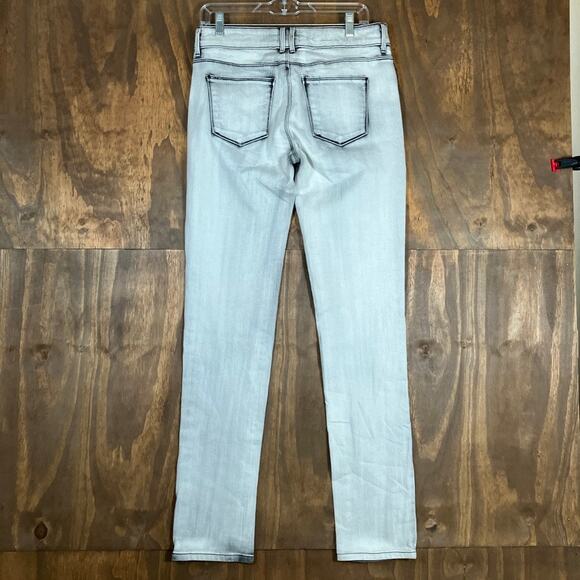 Silence + Noise Womens Jeans Gray Denim High Rise Skinny Twig Stretch 31 - Picture 10 of 12